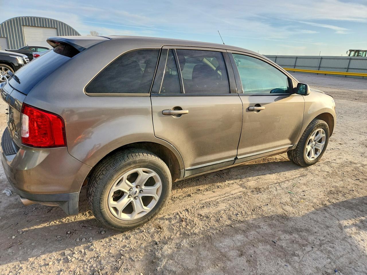 2013 Ford Edge Sel Tan vin: 2FMDK4JC1DBA08491