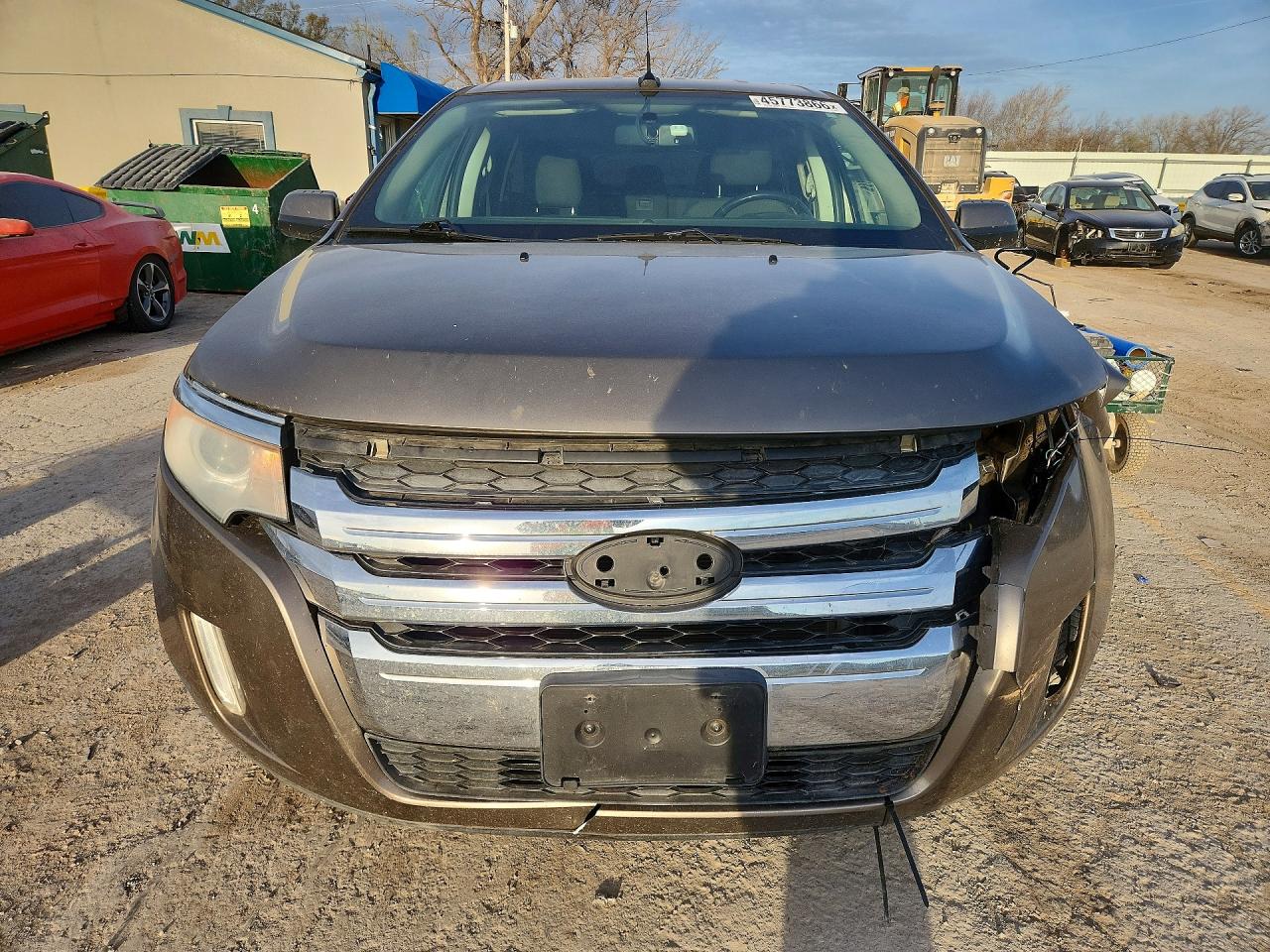 2013 Ford Edge Sel Tan vin: 2FMDK4JC1DBA08491