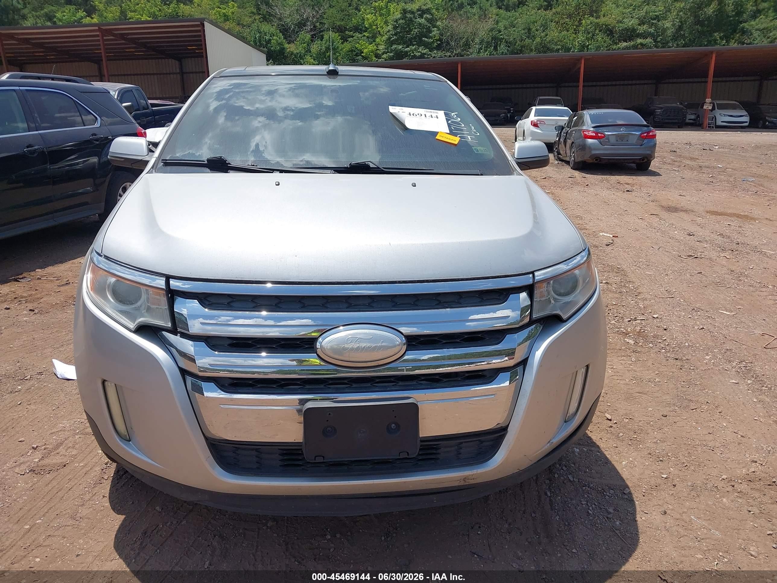 2013 Ford Edge Sel Серебряный vin: 2FMDK4JC1DBA17062