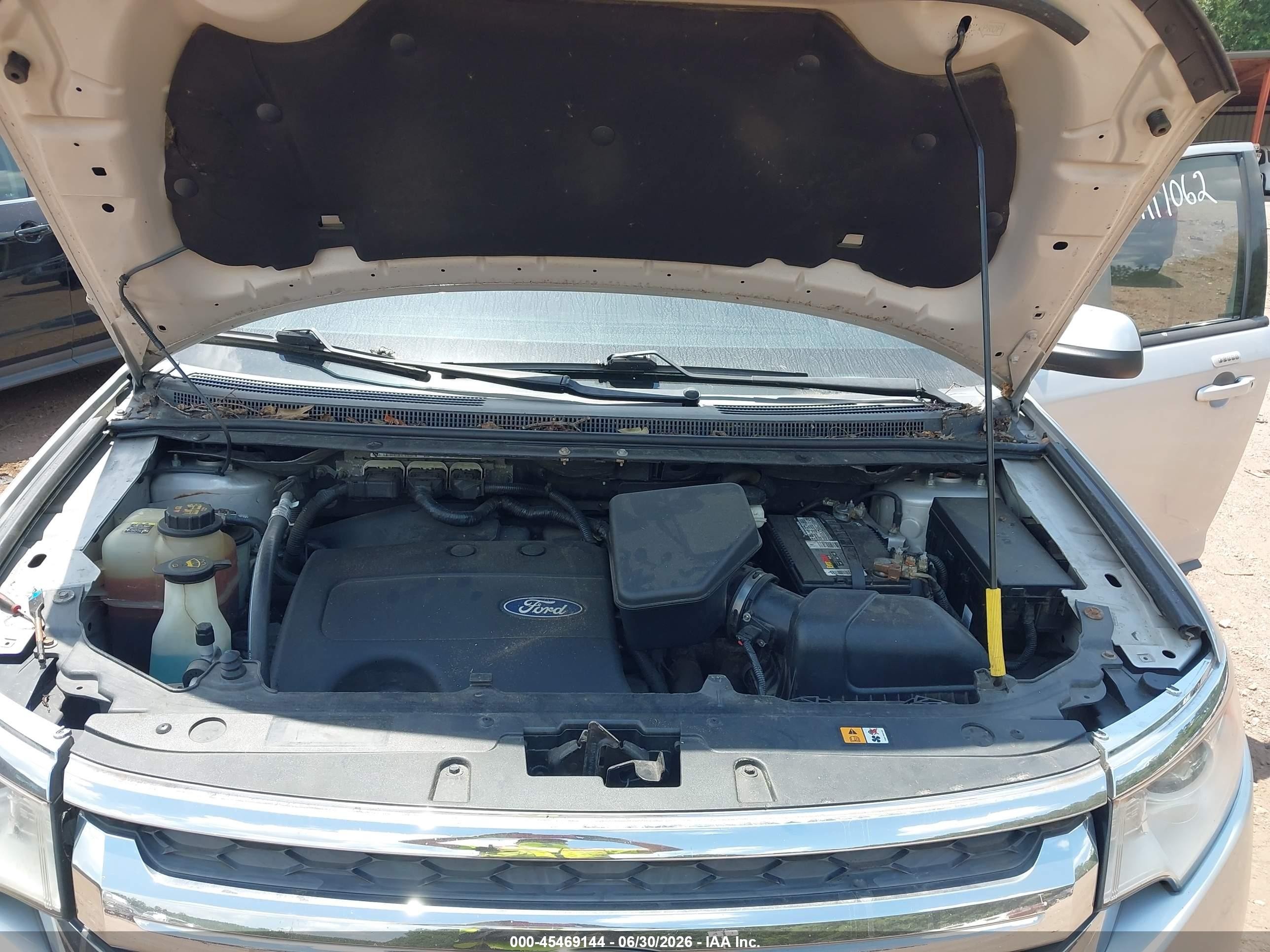 2013 Ford Edge Sel Серебряный vin: 2FMDK4JC1DBA17062