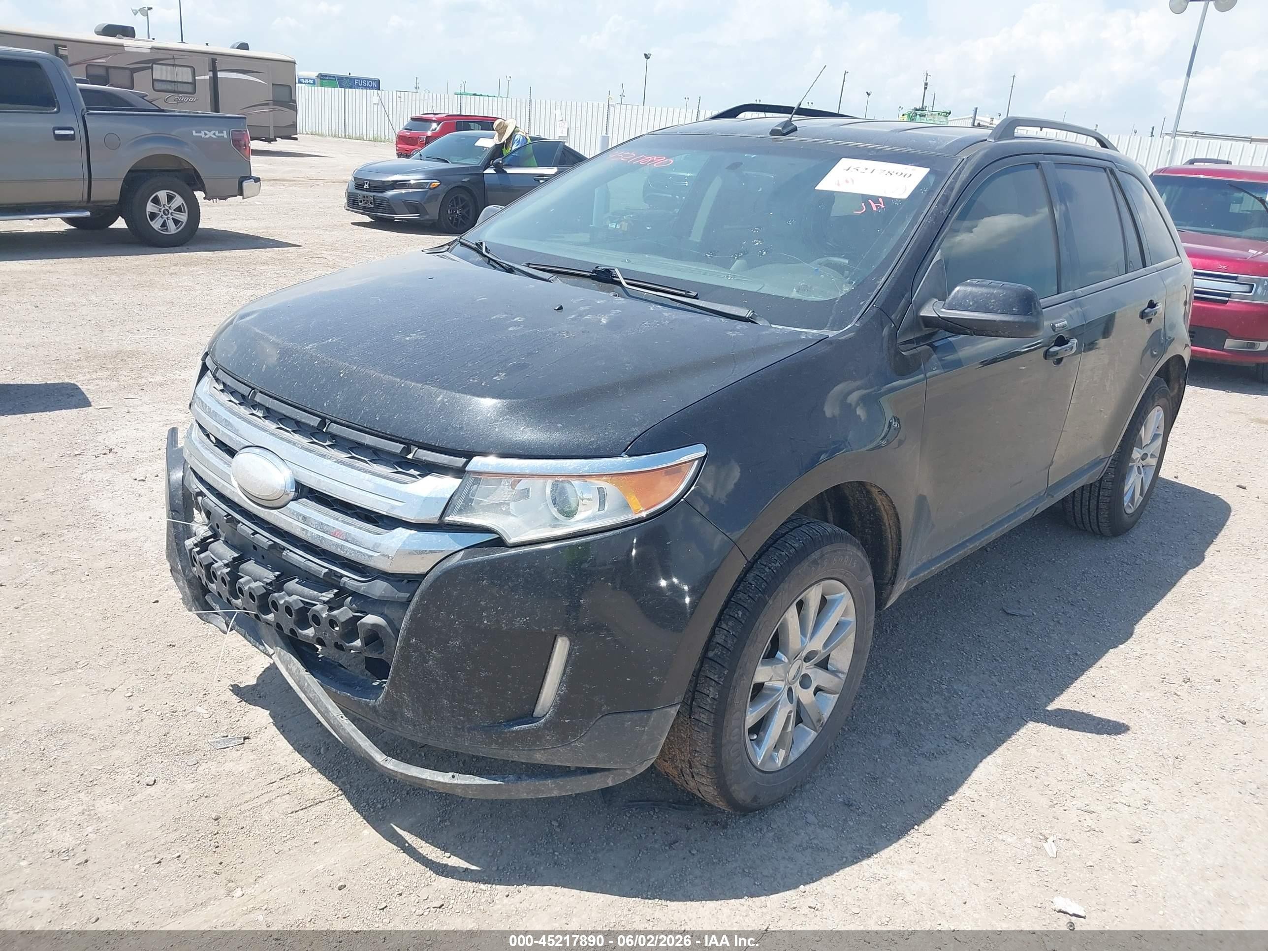 2013 Ford Edge Sel Black vin: 2FMDK4JC1DBA39319