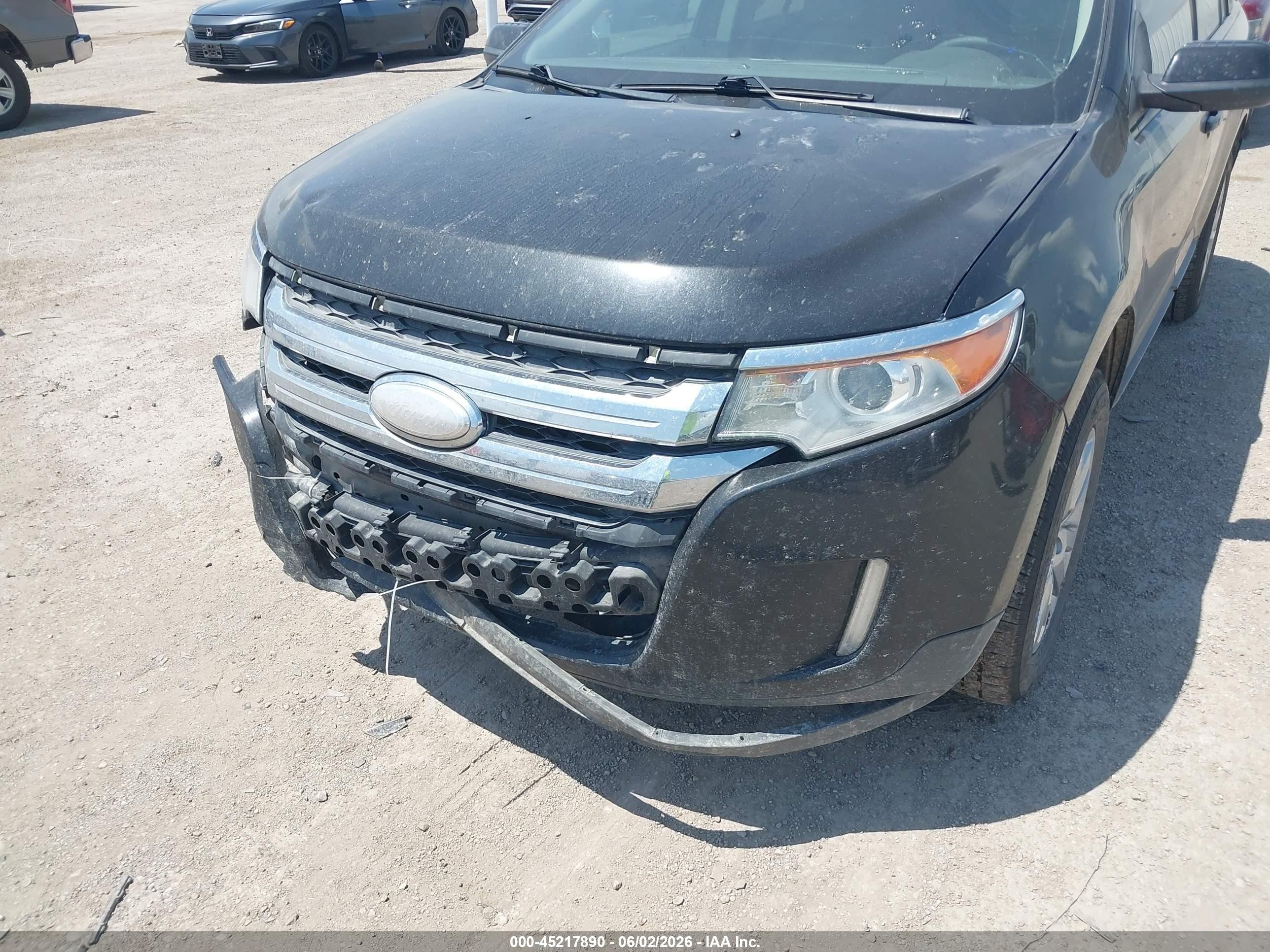 2013 Ford Edge Sel Black vin: 2FMDK4JC1DBA39319
