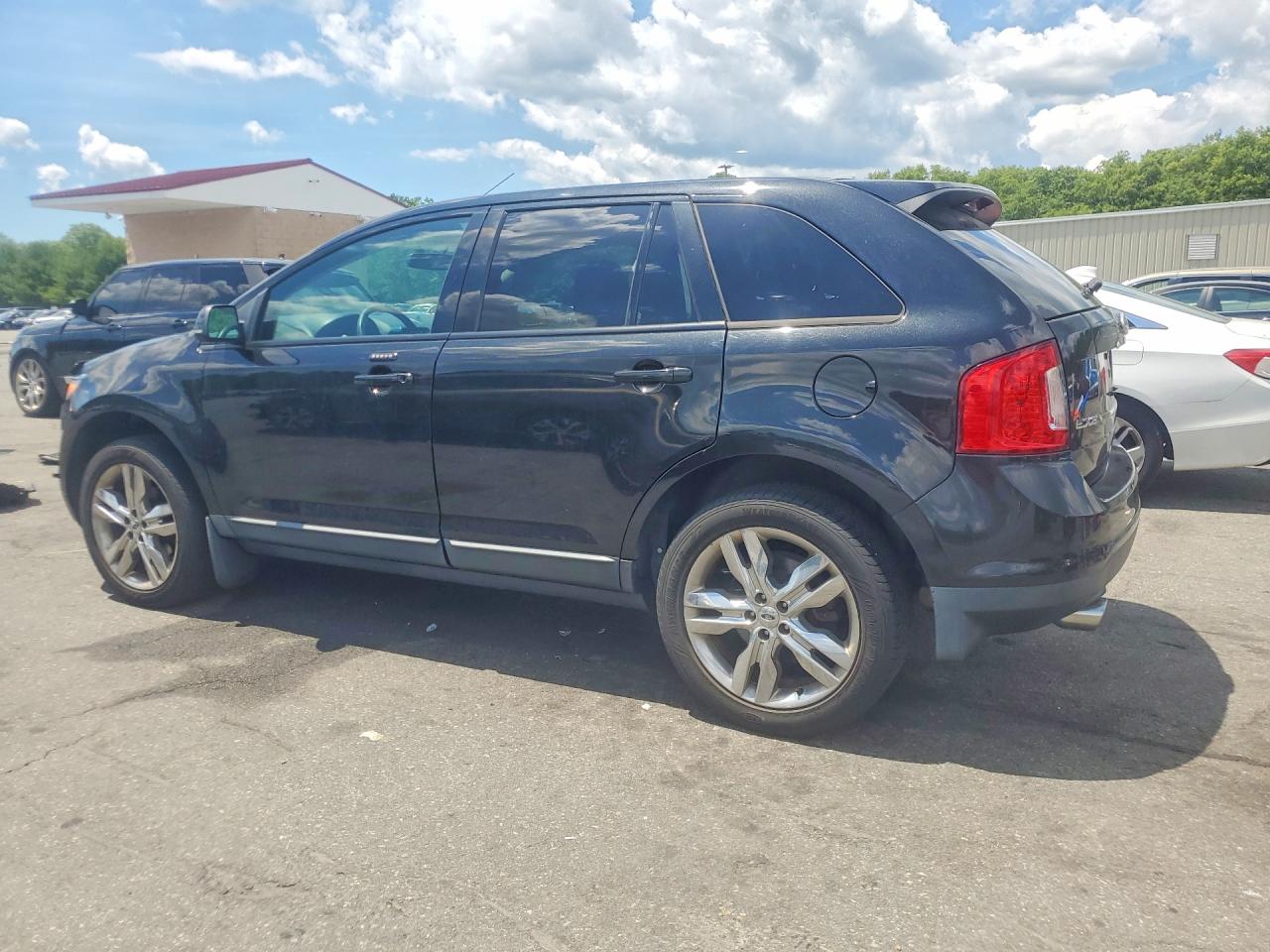 2013 Ford Edge Sel Black vin: 2FMDK4JC1DBA47176