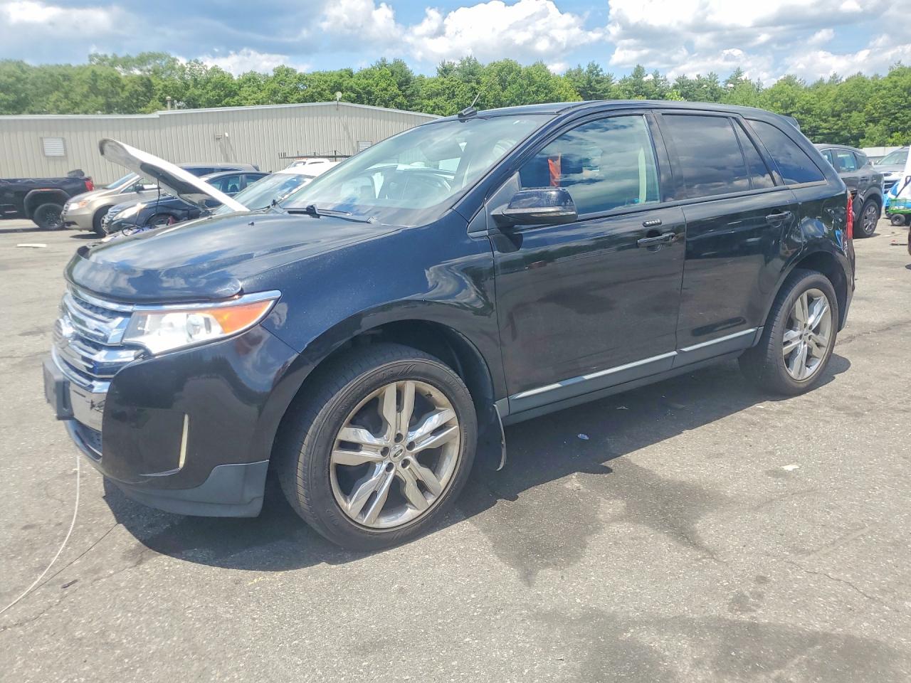 2013 Ford Edge Sel Black vin: 2FMDK4JC1DBA47176