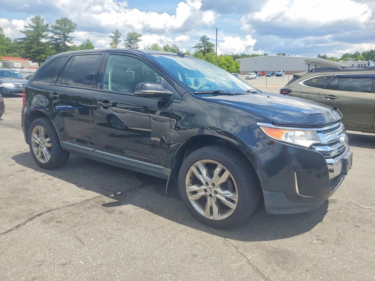 2013 Ford Edge Sel Black vin: 2FMDK4JC1DBA47176