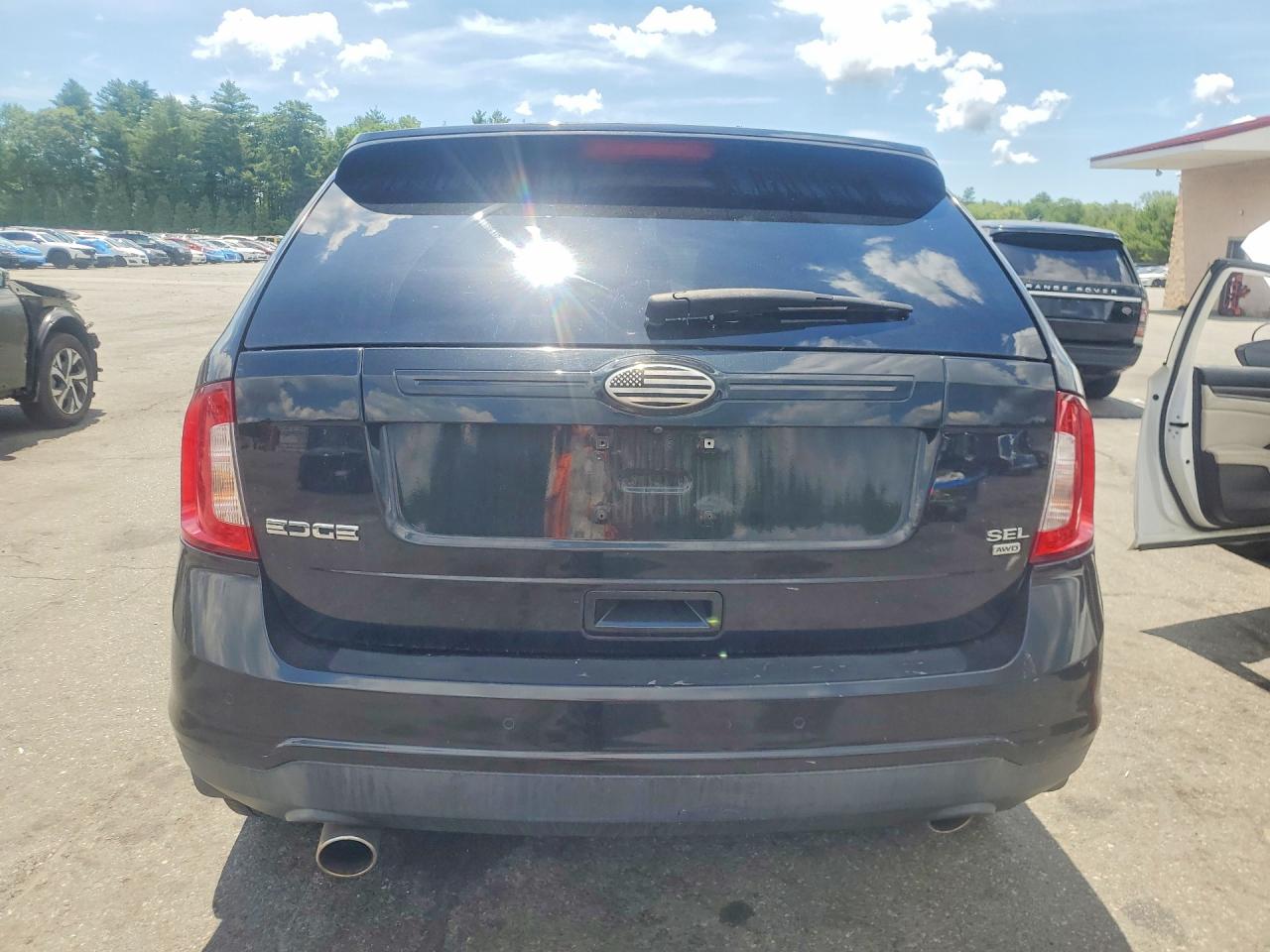 2013 Ford Edge Sel Black vin: 2FMDK4JC1DBA47176