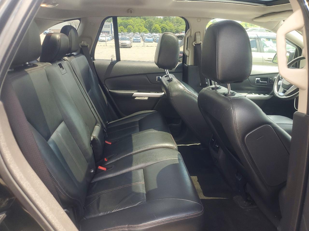 2013 Ford Edge Sel Black vin: 2FMDK4JC1DBA47176