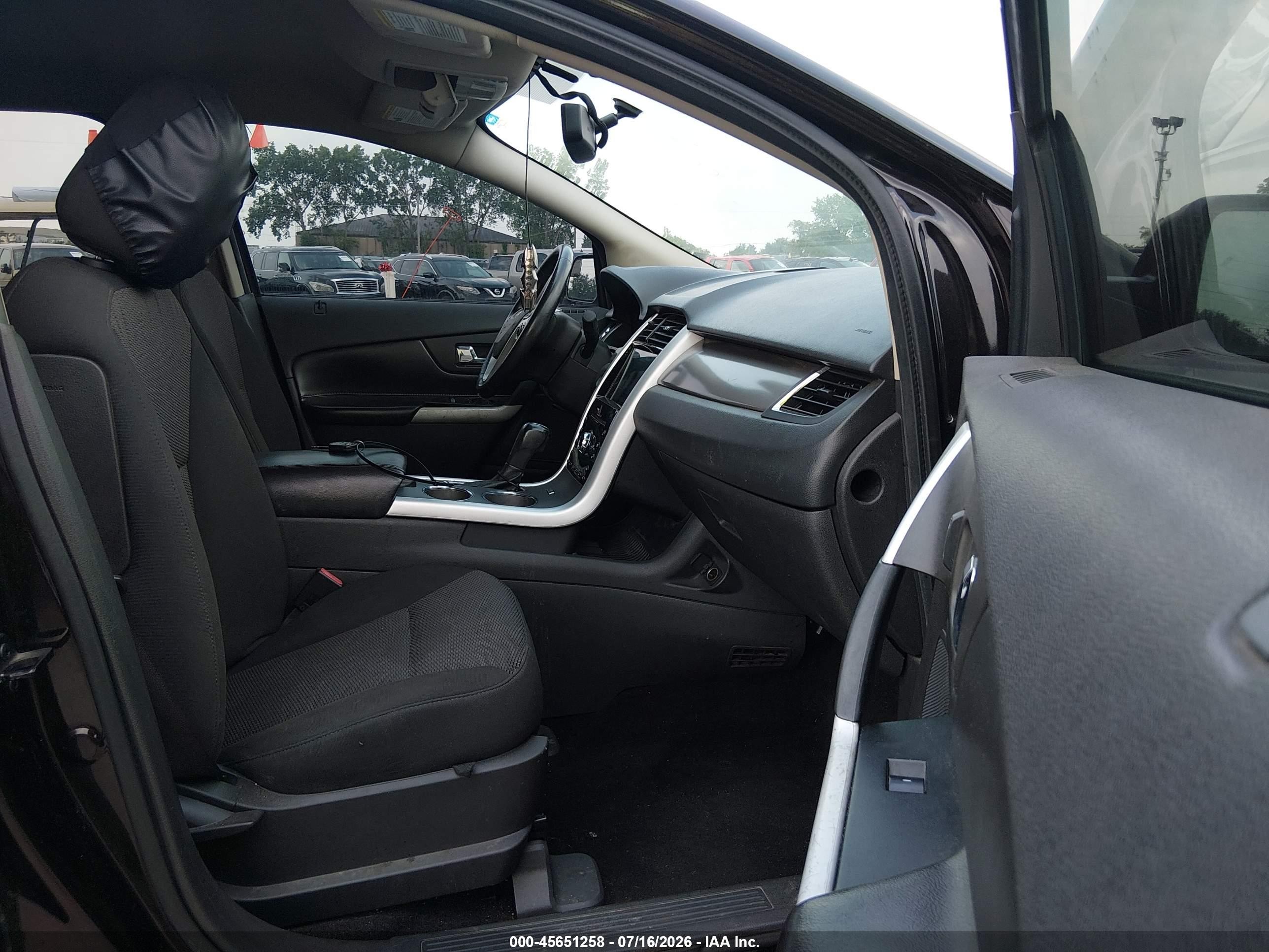 2013 Ford Edge Sel Black vin: 2FMDK4JC1DBA94160
