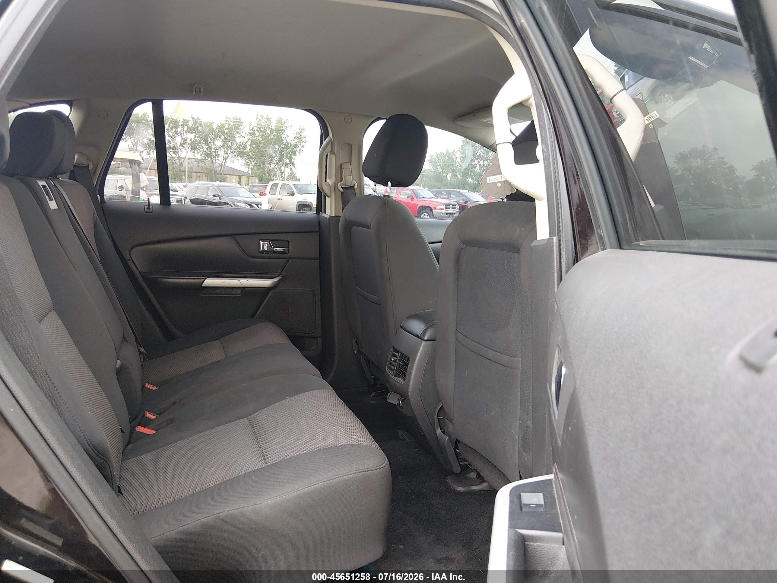 2013 Ford Edge Sel Black vin: 2FMDK4JC1DBA94160