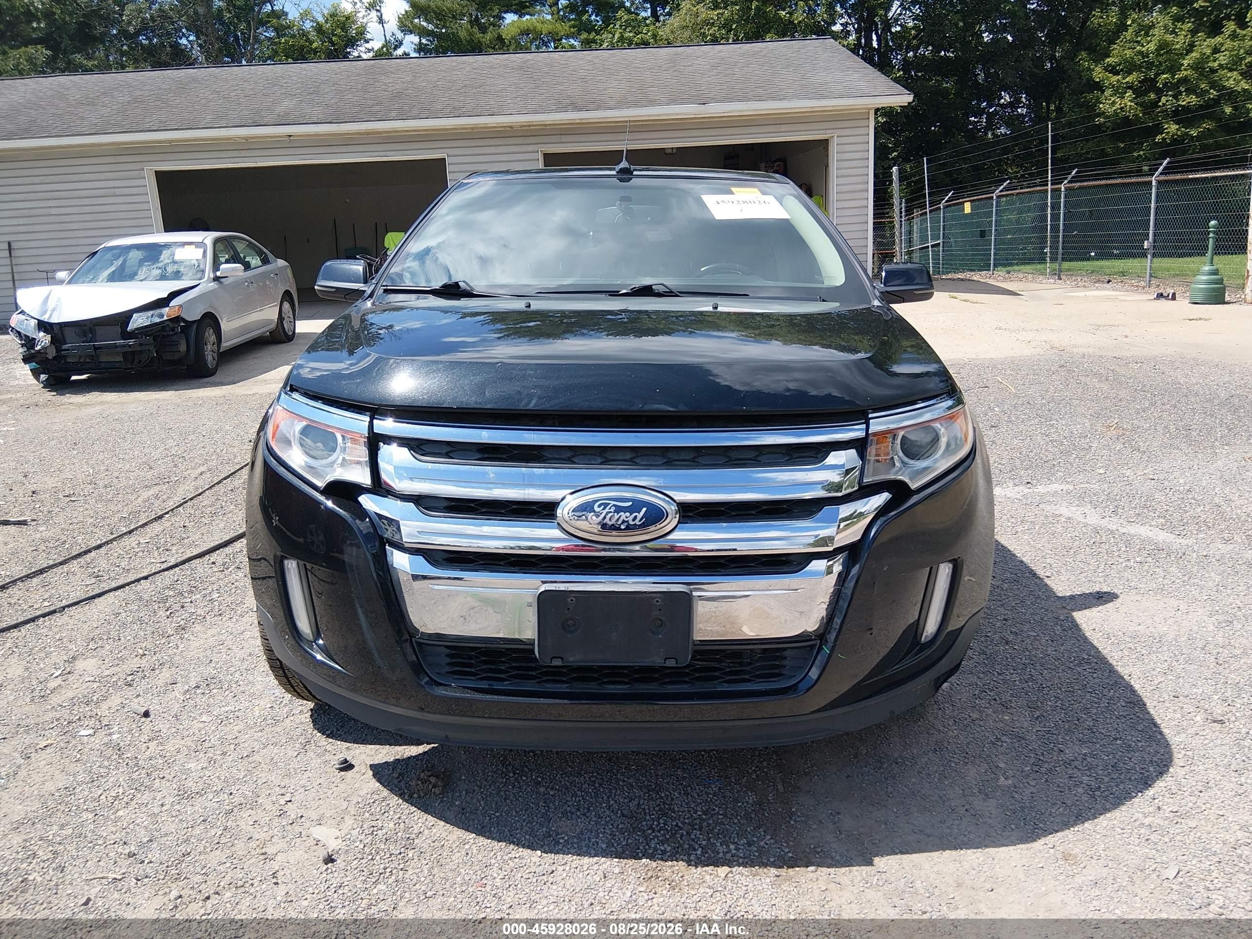 2013 Ford Edge Sel Black vin: 2FMDK4JC1DBB24838