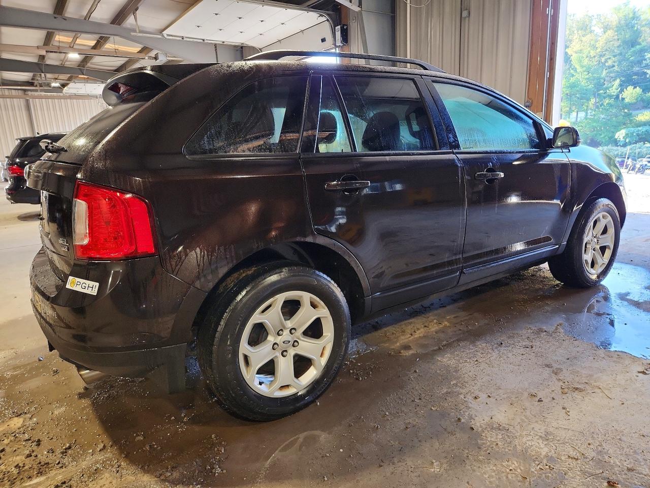 2013 Ford Edge Sel Коричневый vin: 2FMDK4JC1DBB94307