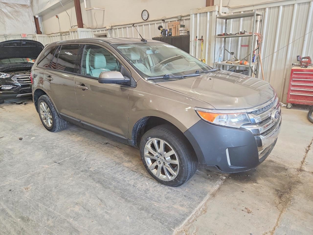 2013 Ford Edge Sel Silver vin: 2FMDK4JC1DBC01594