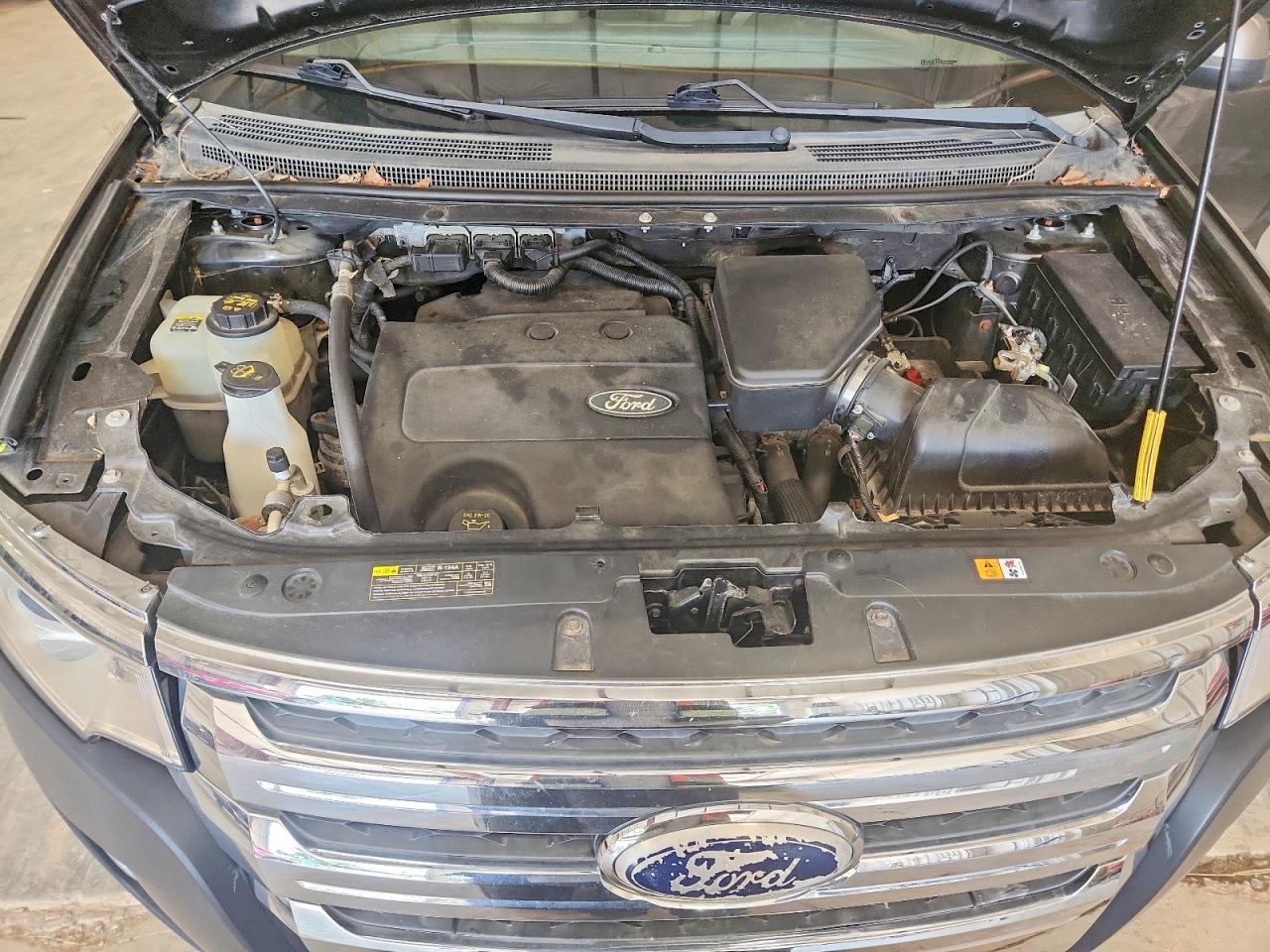 2013 Ford Edge Sel Silver vin: 2FMDK4JC1DBC01594