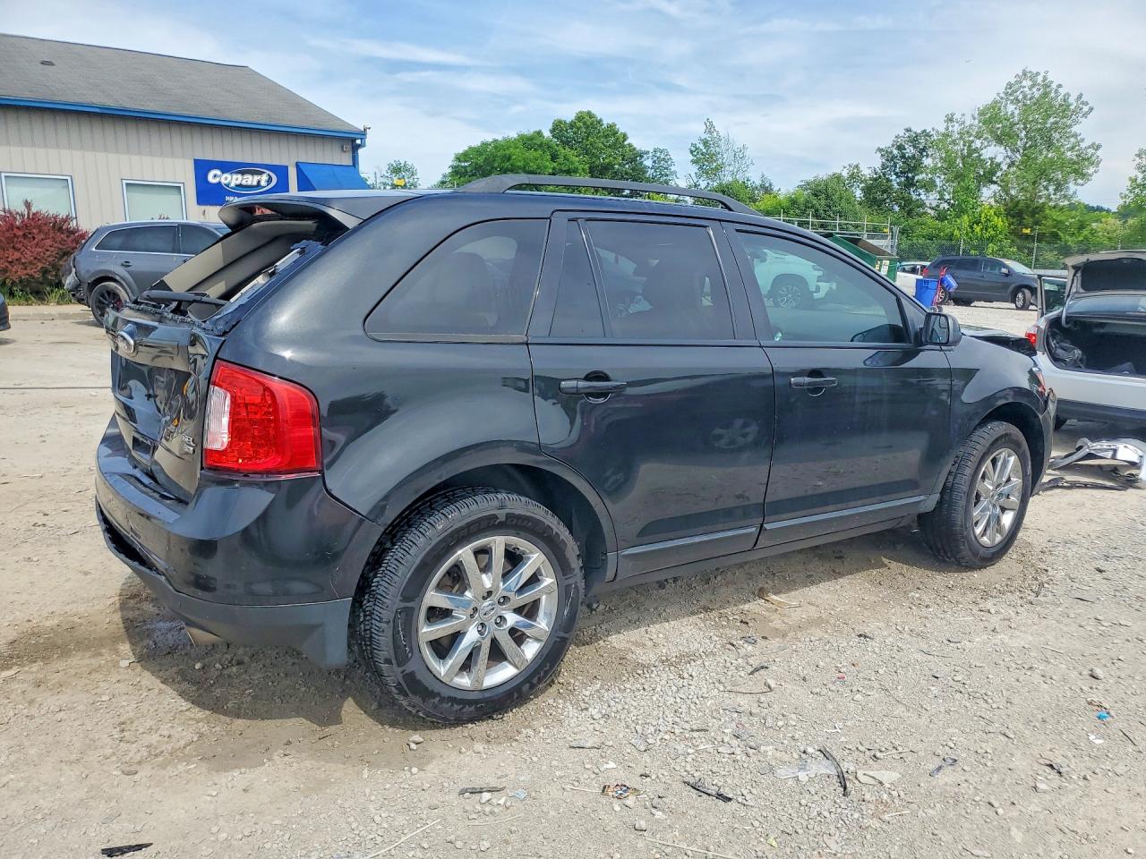 2013 Ford Edge Sel Black vin: 2FMDK4JC1DBC10294