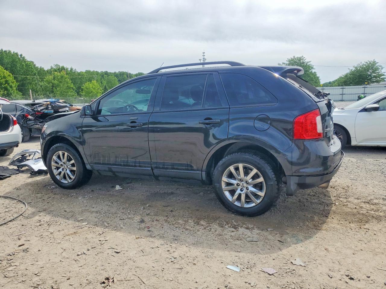2013 Ford Edge Sel Black vin: 2FMDK4JC1DBC10294