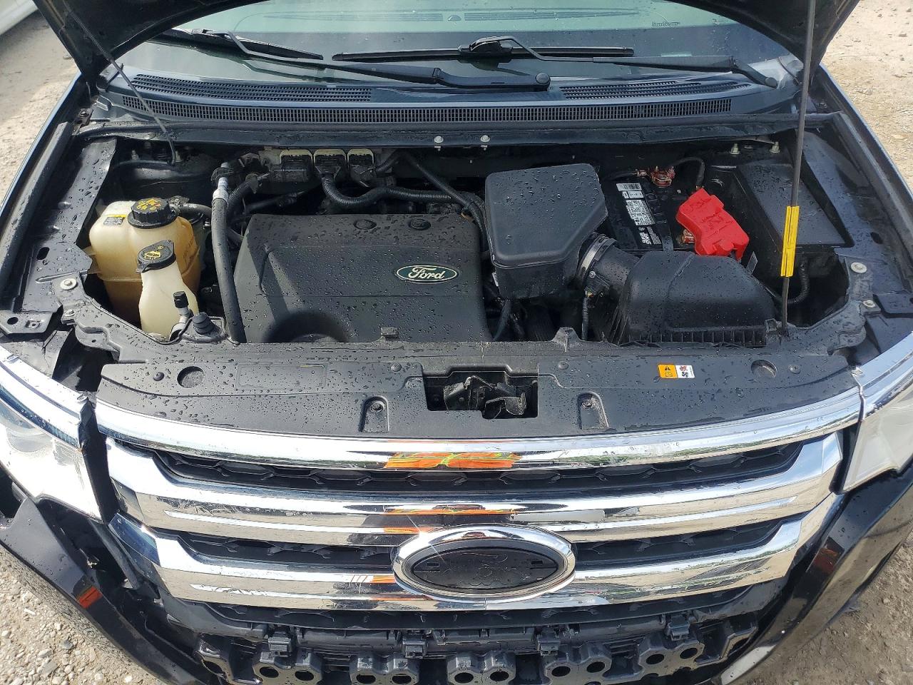 2013 Ford Edge Sel Black vin: 2FMDK4JC1DBC10294