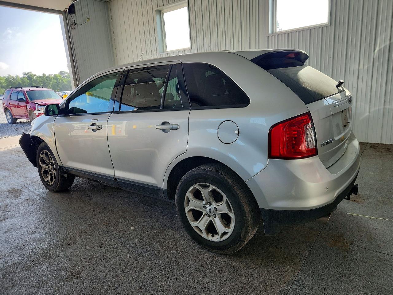 2013 Ford Edge Sel Gray vin: 2FMDK4JC1DBC32442