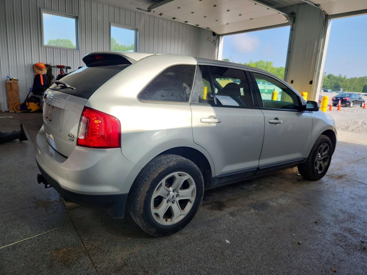 2013 Ford Edge Sel Gray vin: 2FMDK4JC1DBC32442