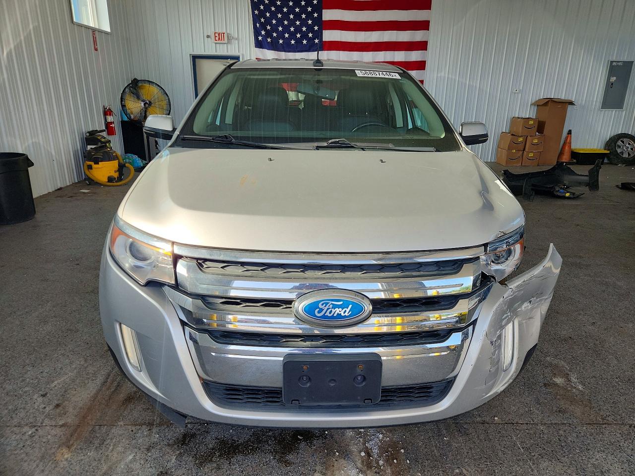 2013 Ford Edge Sel Gray vin: 2FMDK4JC1DBC32442