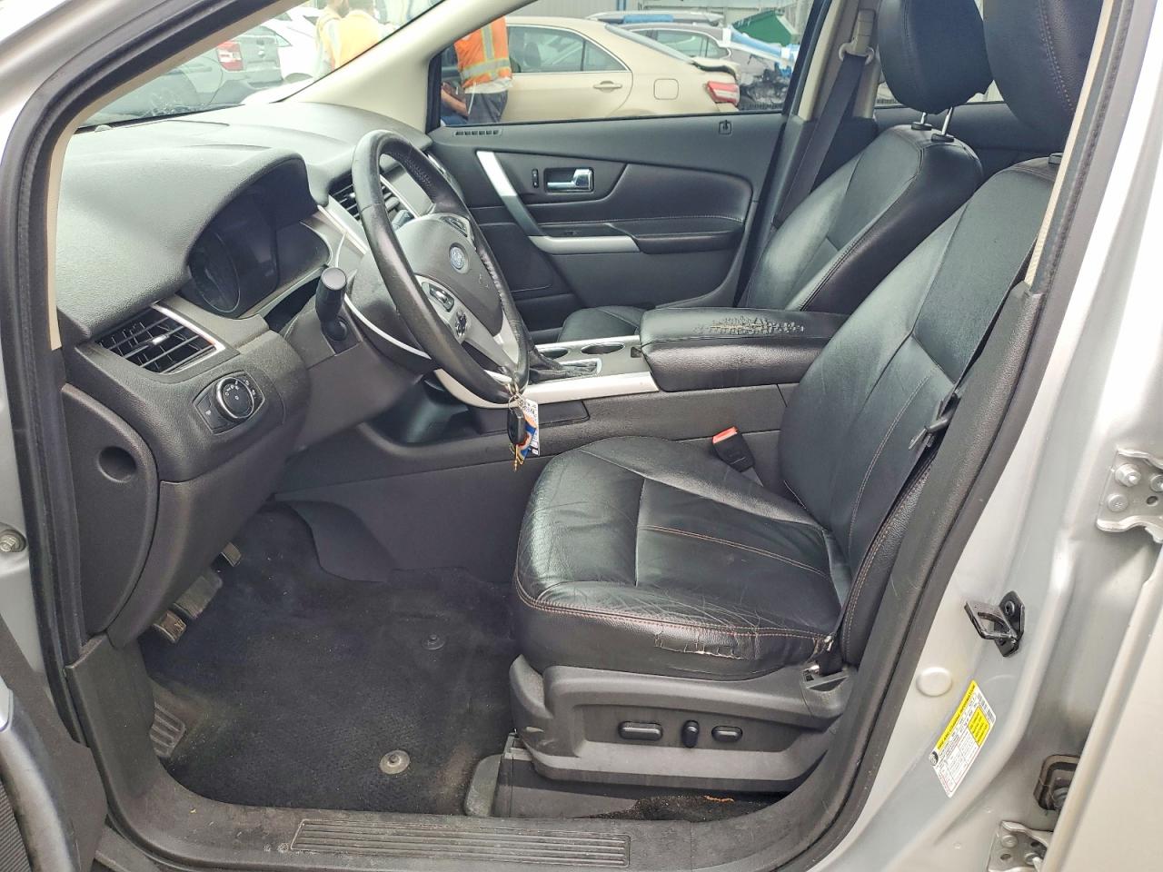 2013 Ford Edge Sel Silver vin: 2FMDK4JC1DBC79972