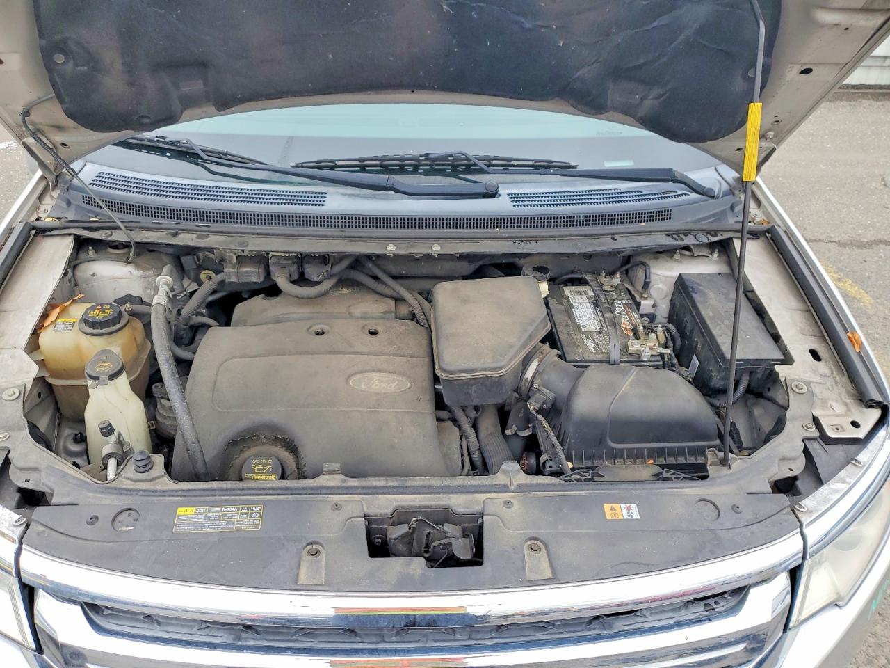 2013 Ford Edge Sel Silver vin: 2FMDK4JC1DBC79972