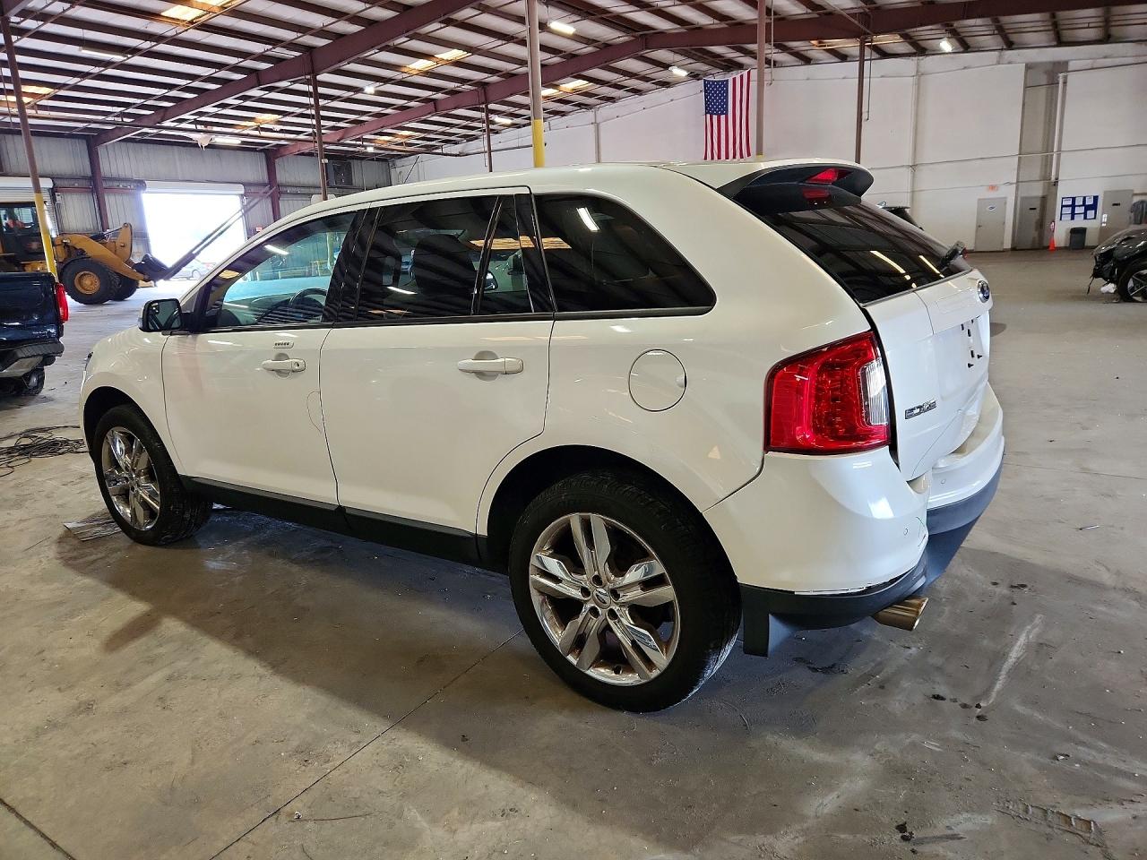 2013 Ford Edge Sel White vin: 2FMDK4JC1DBC80295