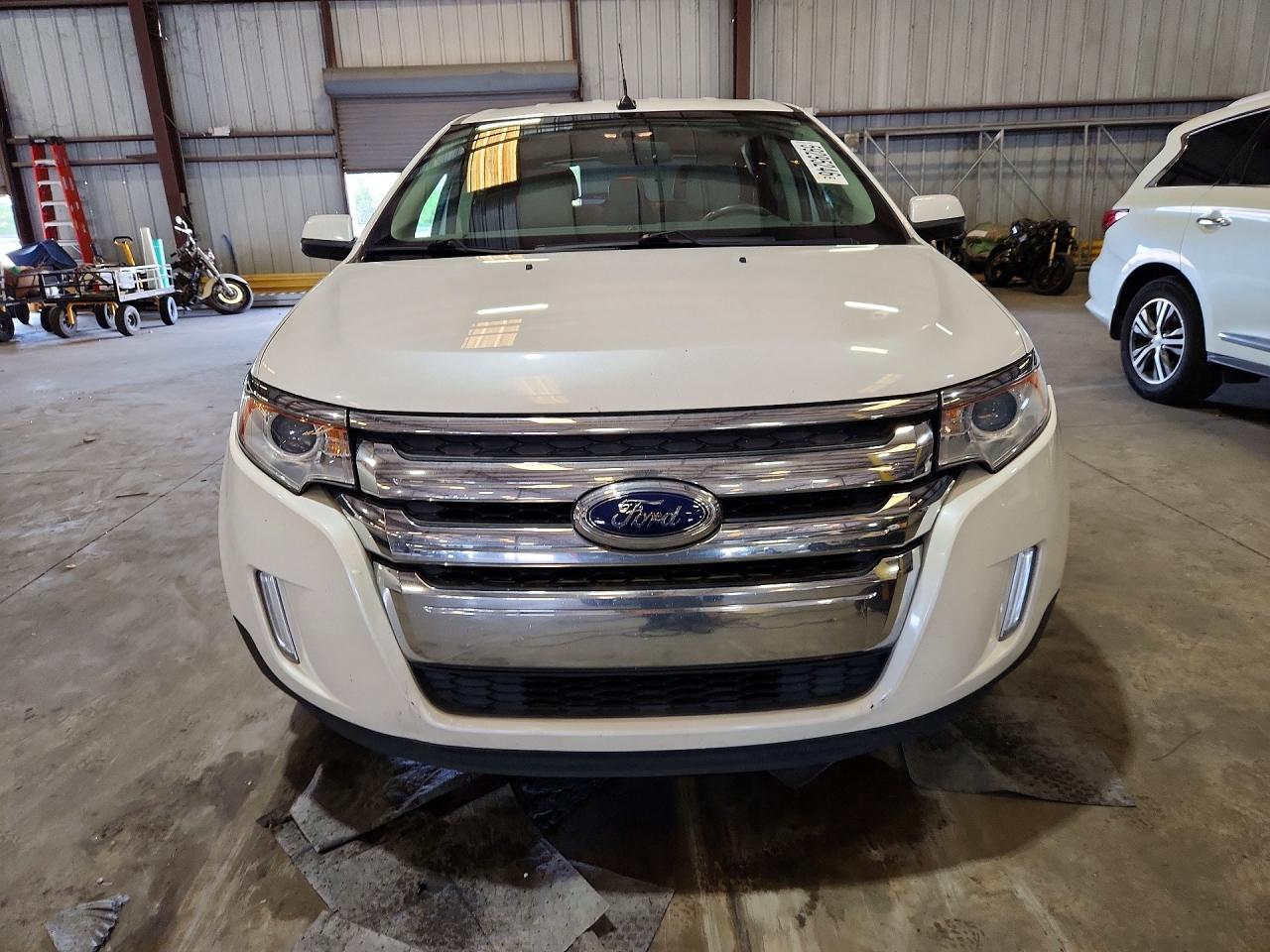 2013 Ford Edge Sel White vin: 2FMDK4JC1DBC80295