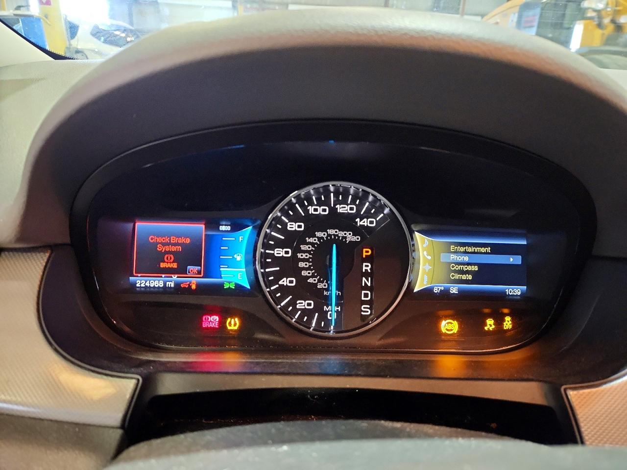 2013 Ford Edge Sel White vin: 2FMDK4JC1DBC80295
