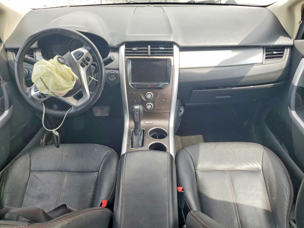 2013 Ford Edge Sel White vin: 2FMDK4JC1DBE20104