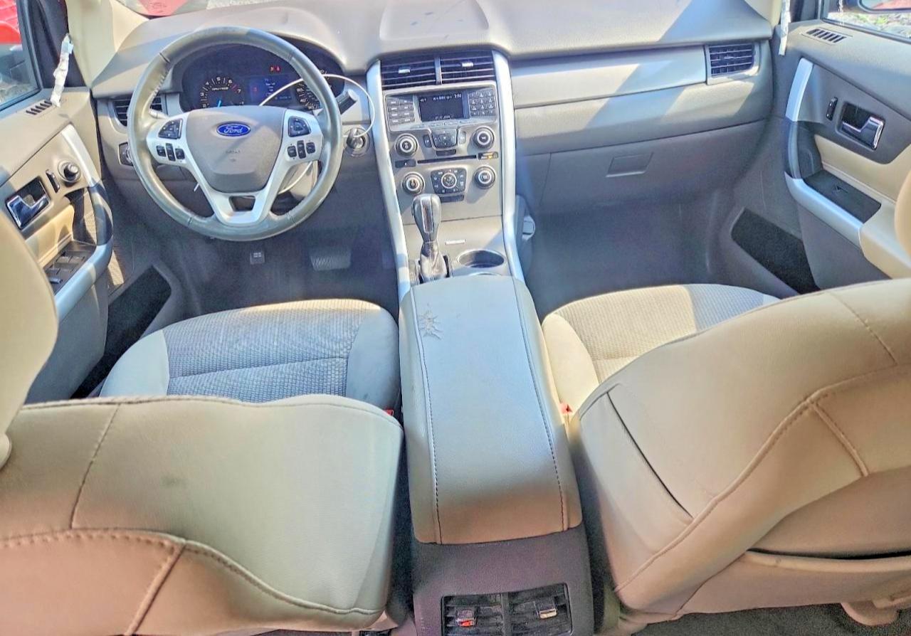 2014 Ford Edge Sel Orange vin: 2FMDK4JC1EBA84214