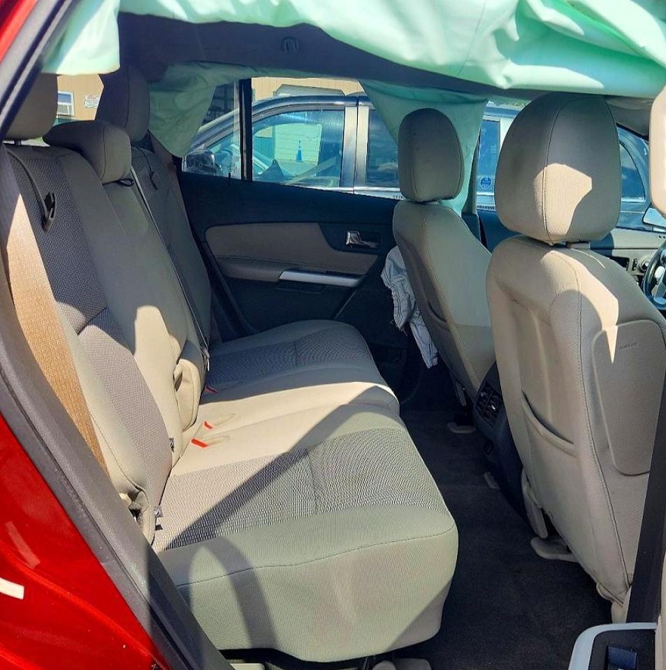 2014 Ford Edge Sel Orange vin: 2FMDK4JC1EBA84214