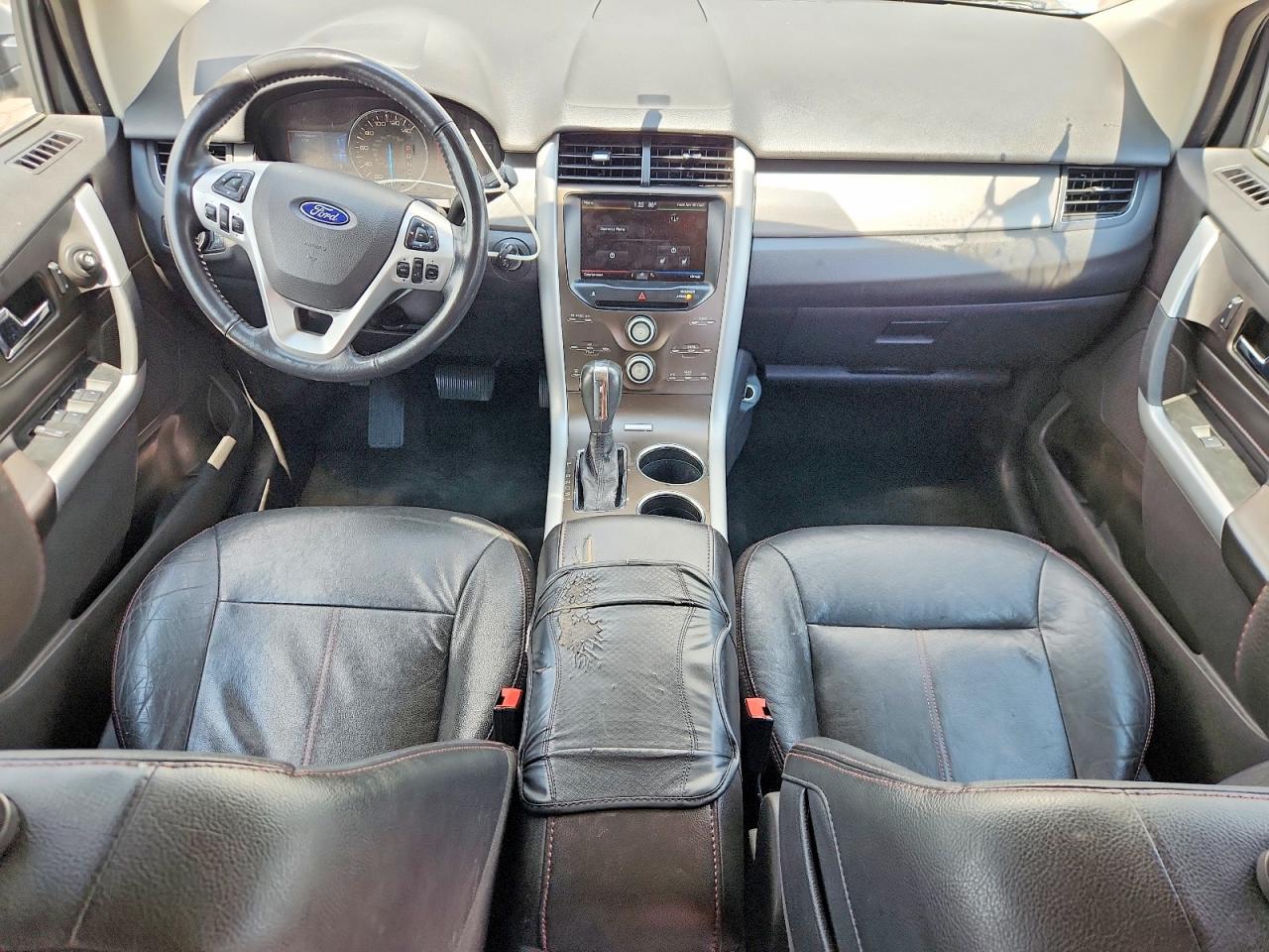 2014 Ford Edge Sel Silver vin: 2FMDK4JC1EBA93446