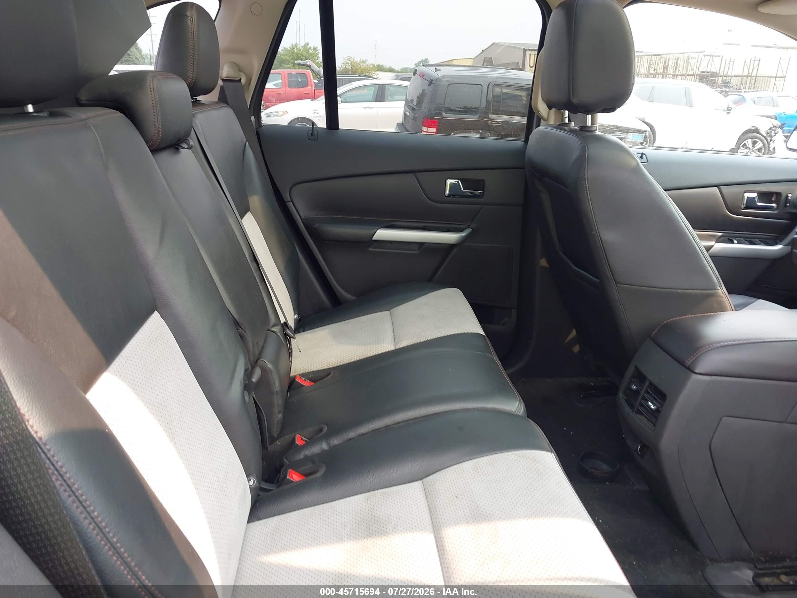 2014 Ford Edge Sel Серебряный vin: 2FMDK4JC1EBB14327