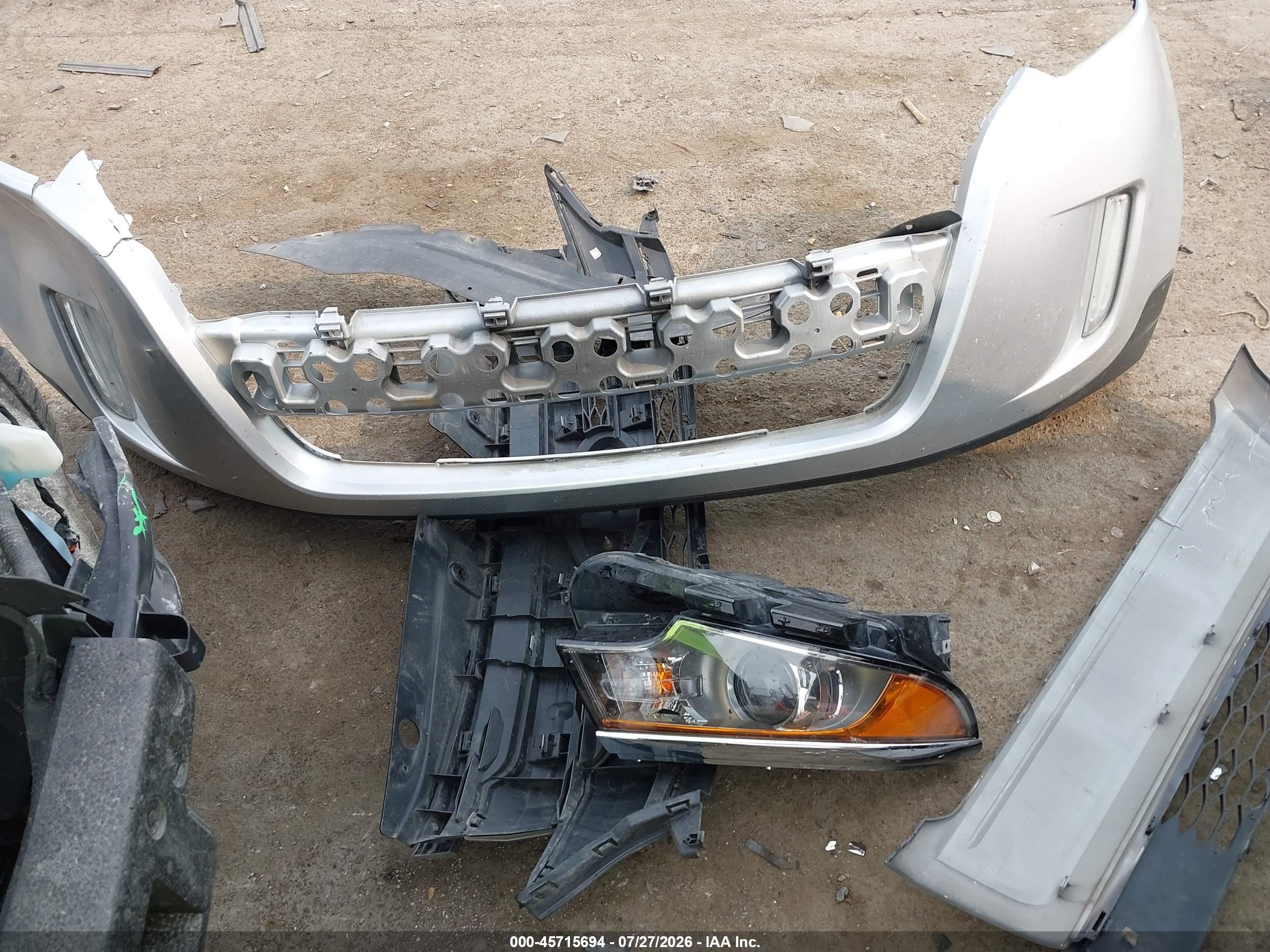 2014 Ford Edge Sel Серебряный vin: 2FMDK4JC1EBB14327