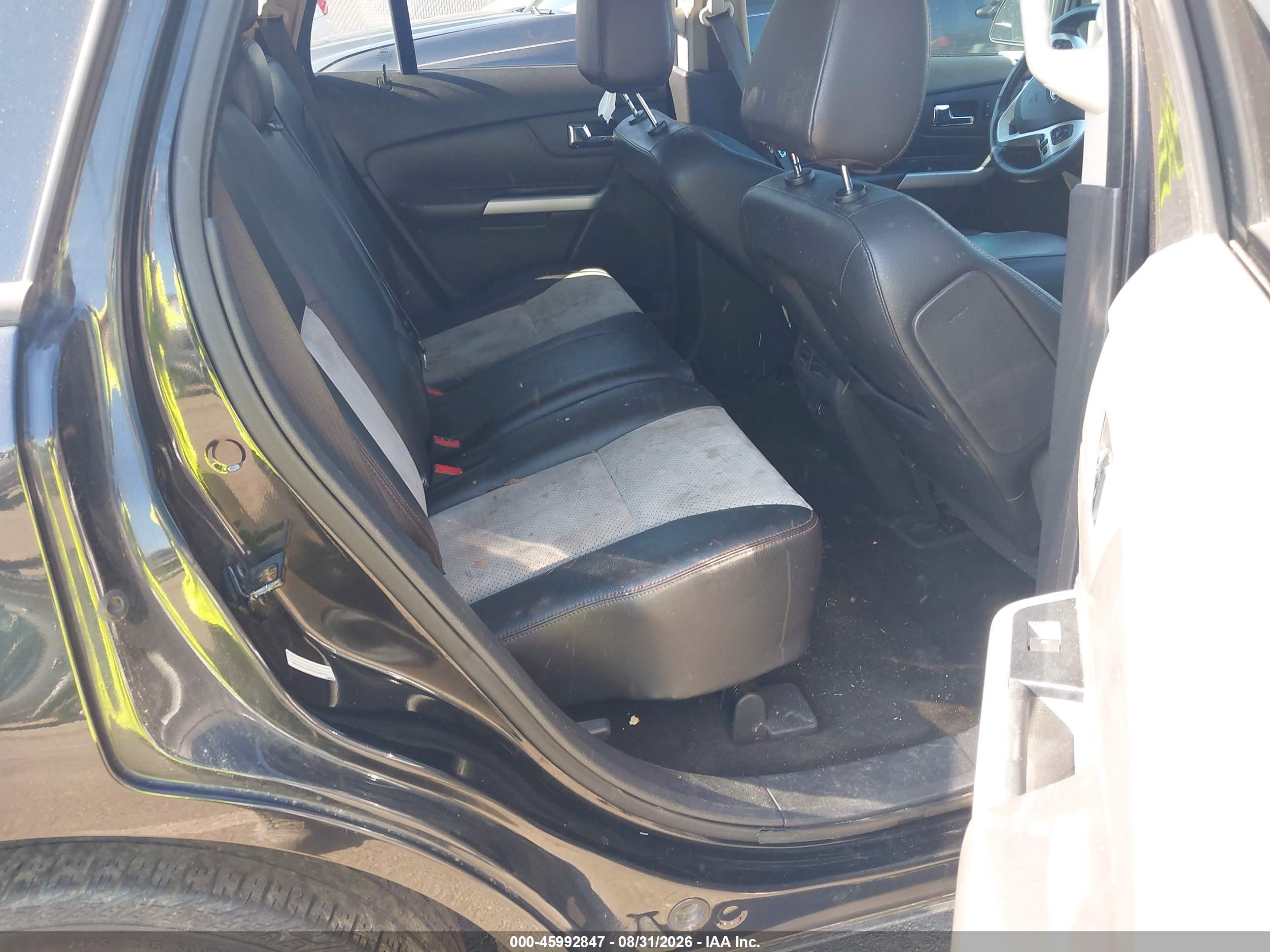 2014 Ford Edge Sel Black vin: 2FMDK4JC1EBB33864