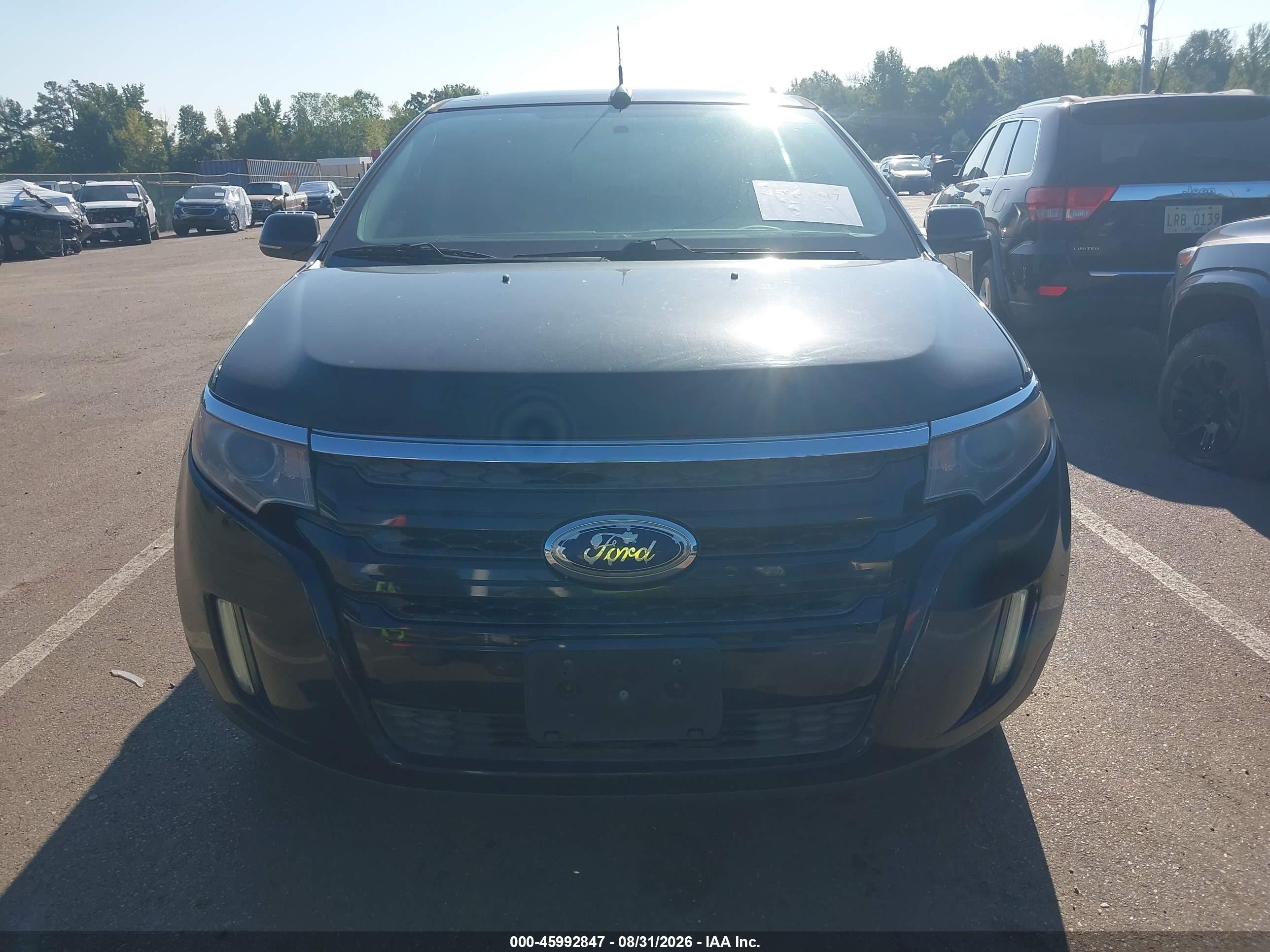 2014 Ford Edge Sel Black vin: 2FMDK4JC1EBB33864
