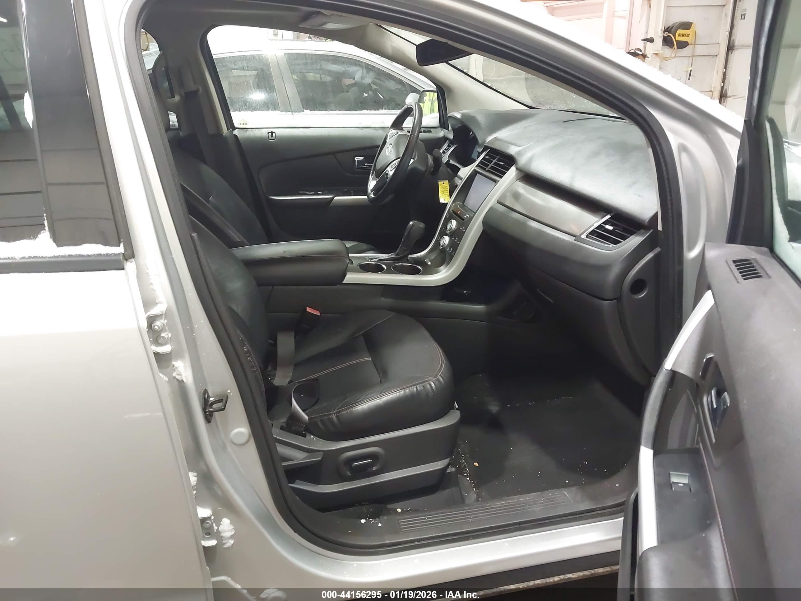 2014 Ford Edge Sel Silver vin: 2FMDK4JC1EBB51152