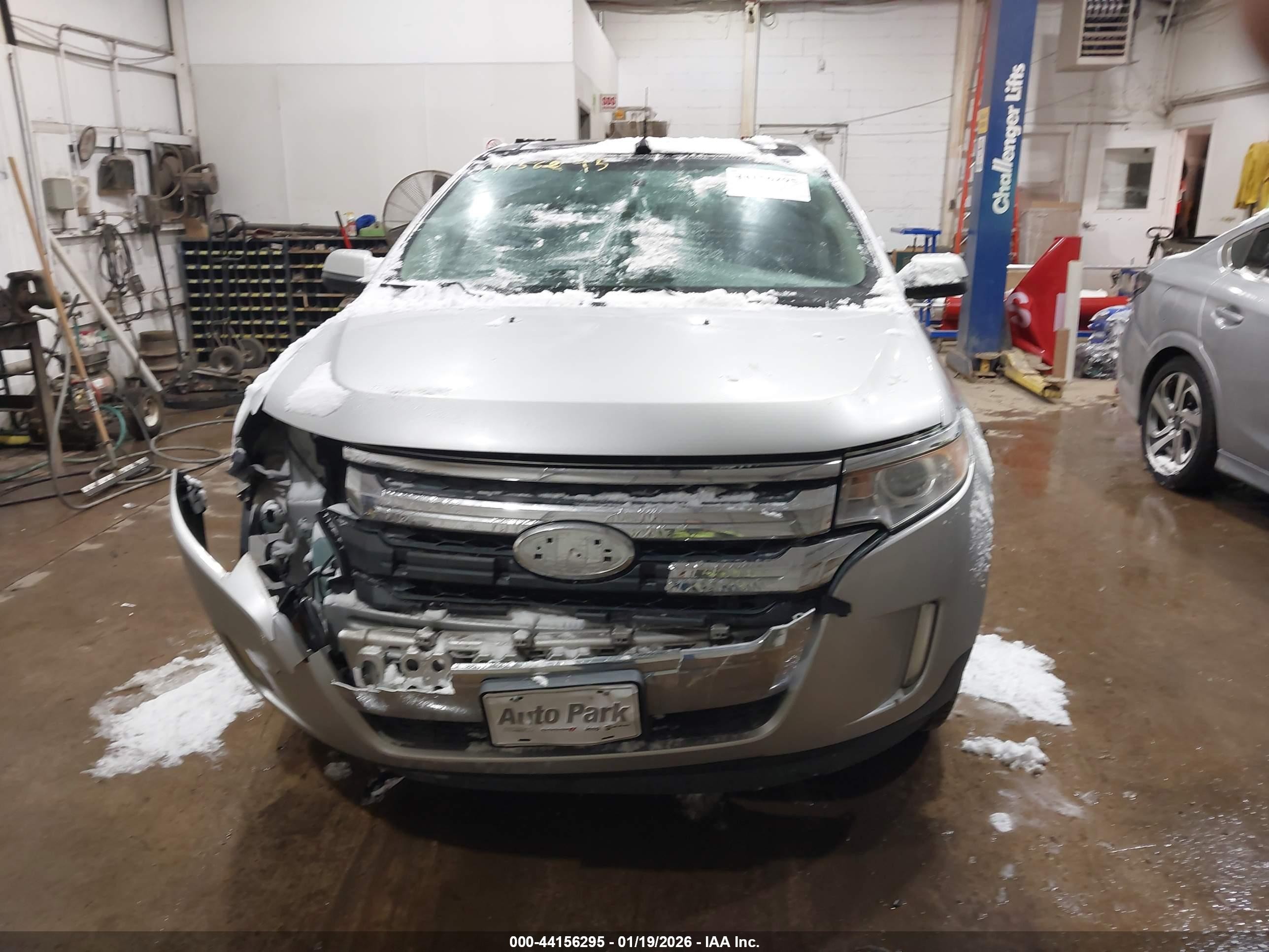 2014 Ford Edge Sel Silver vin: 2FMDK4JC1EBB51152
