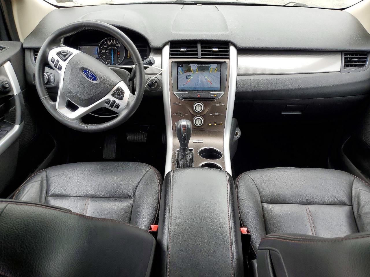 2014 Ford Edge Sel Black vin: 2FMDK4JC1EBB71692