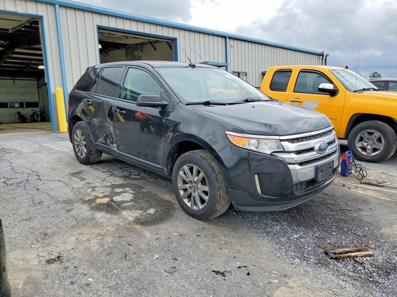 2014 Ford Edge Sel Black vin: 2FMDK4JC1EBB71692
