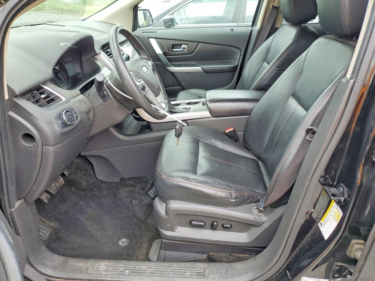 2014 Ford Edge Sel Black vin: 2FMDK4JC1EBB71692