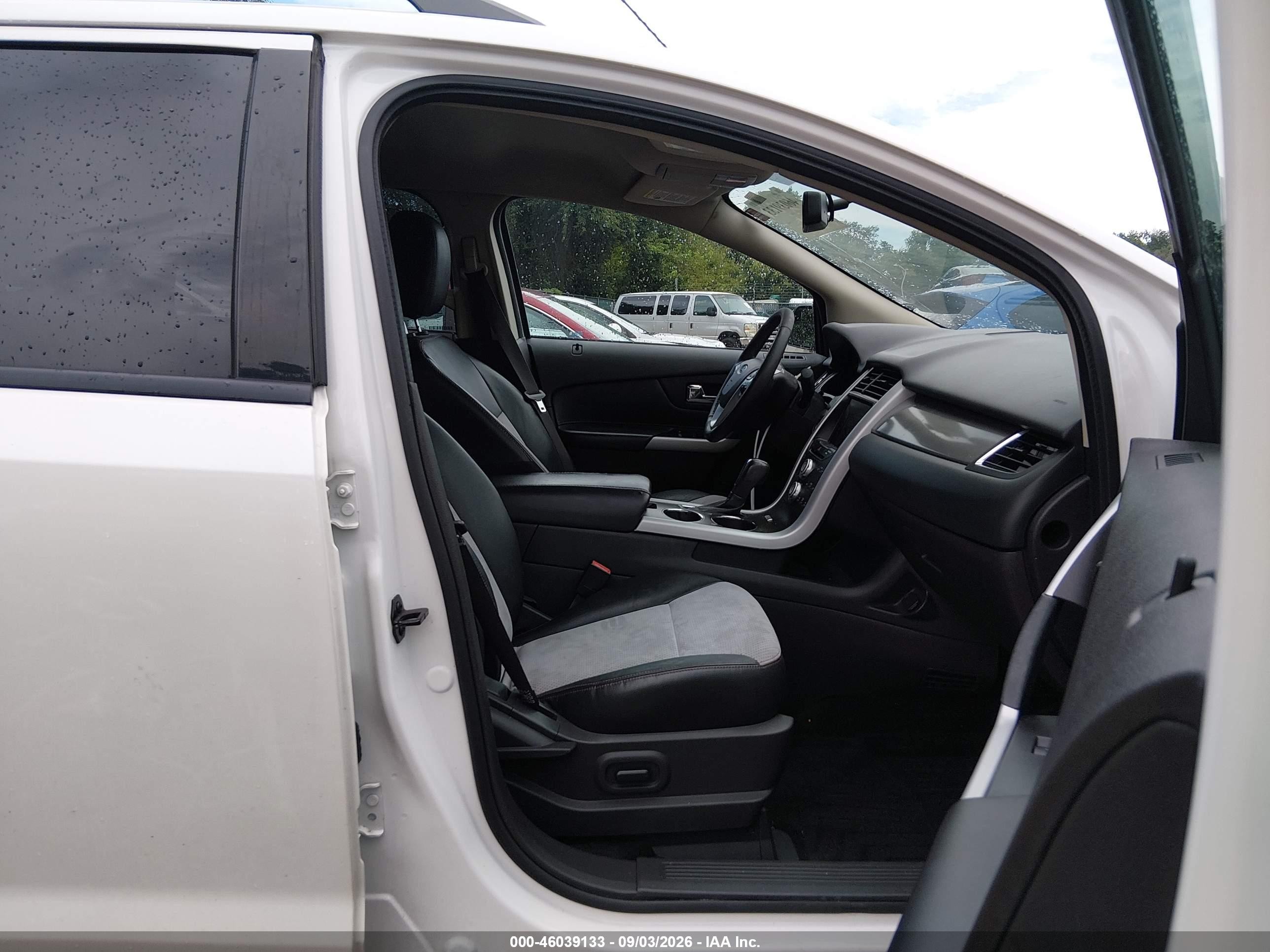 2014 Ford Edge Sel Белый vin: 2FMDK4JC1EBB73281