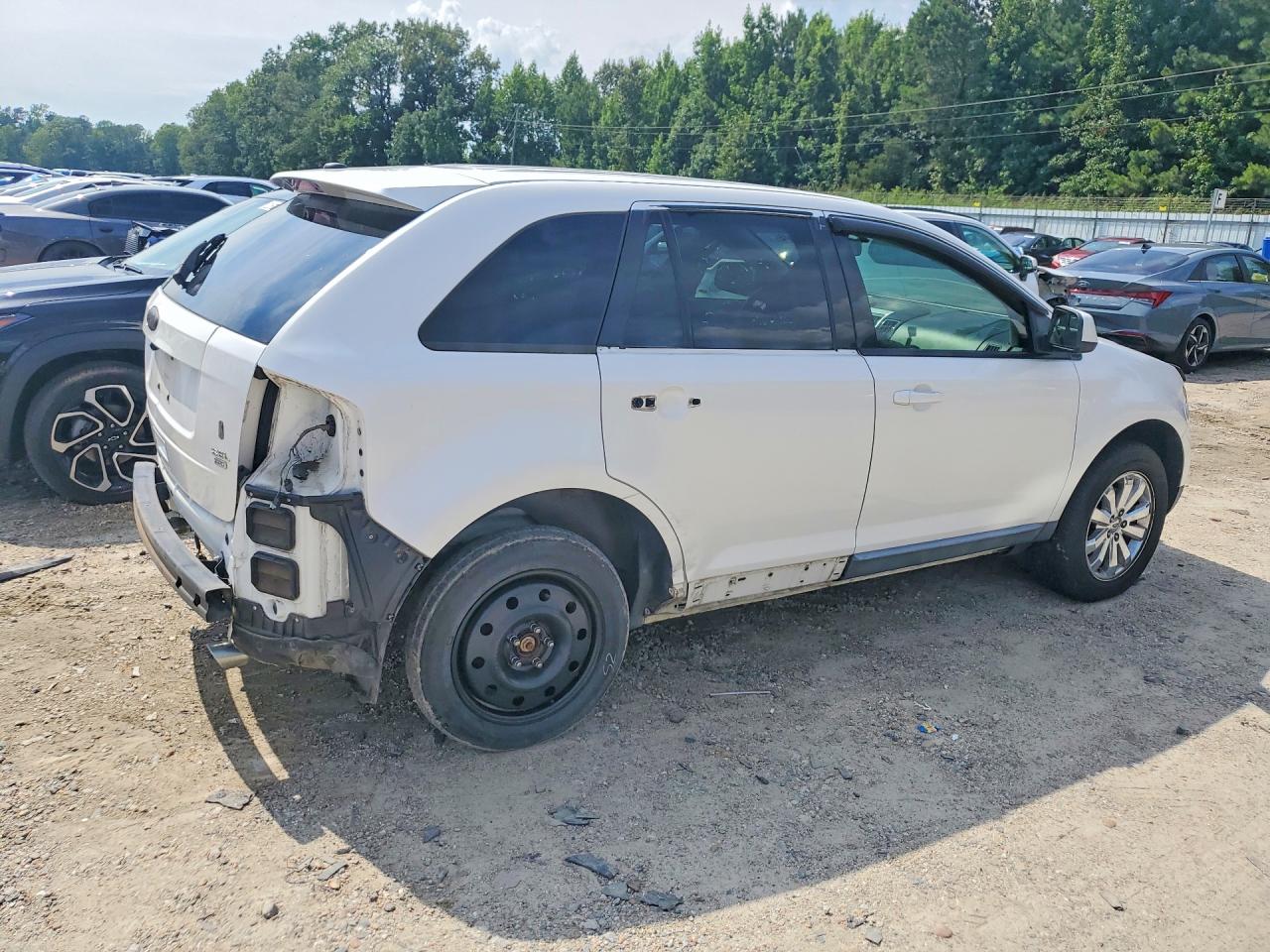 2010 Ford Edge Sel White vin: 2FMDK4JC2ABB33625