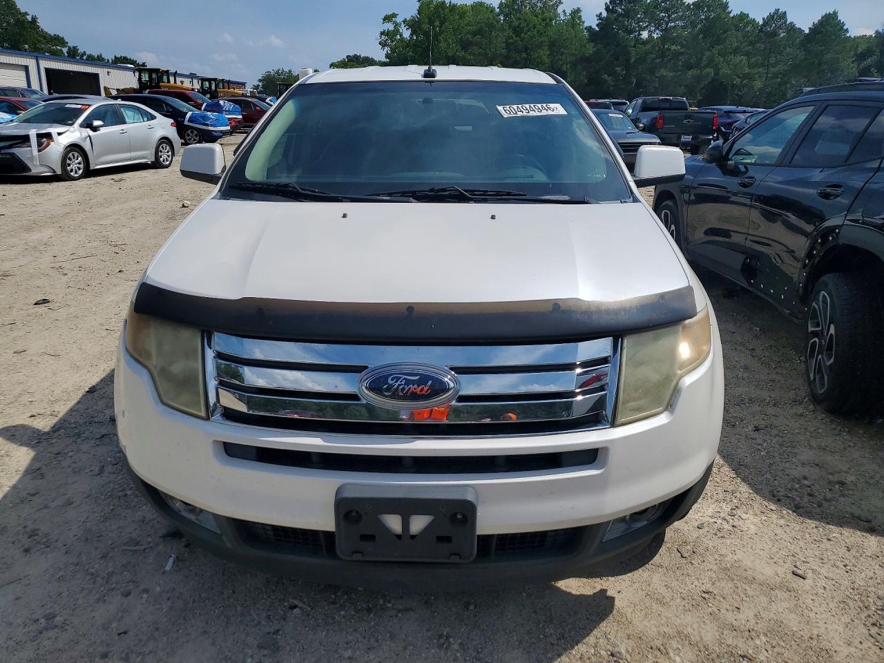 2010 Ford Edge Sel White vin: 2FMDK4JC2ABB33625