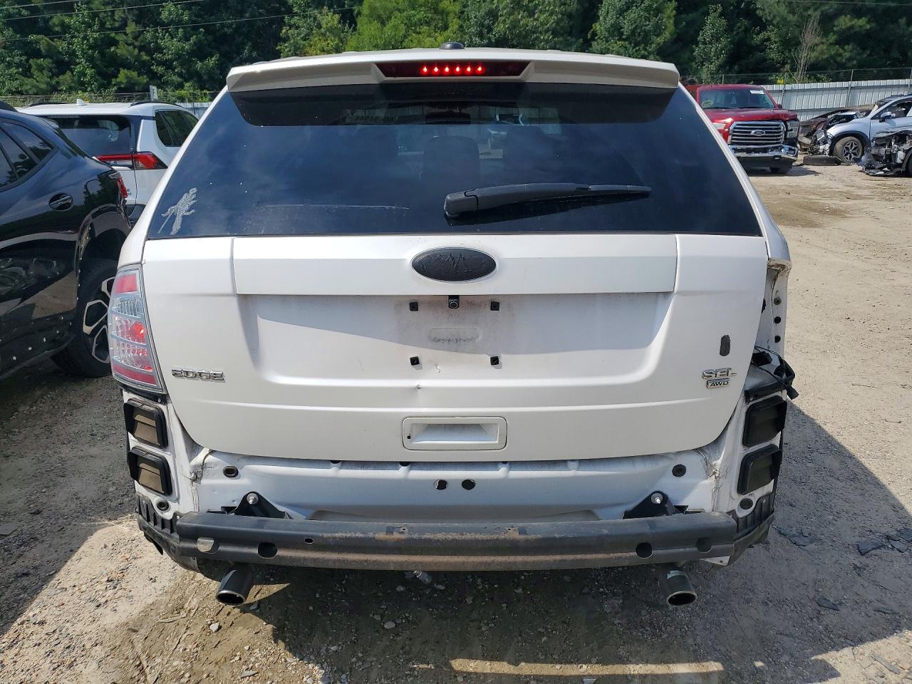 2010 Ford Edge Sel White vin: 2FMDK4JC2ABB33625
