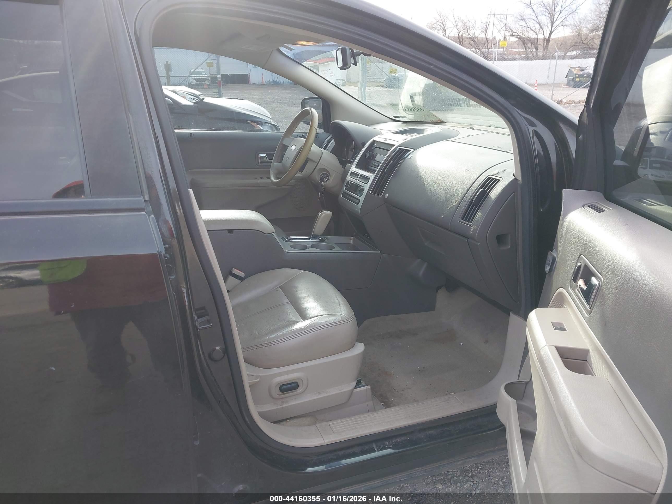 2010 Ford Edge Sel Black vin: 2FMDK4JC2ABB52871