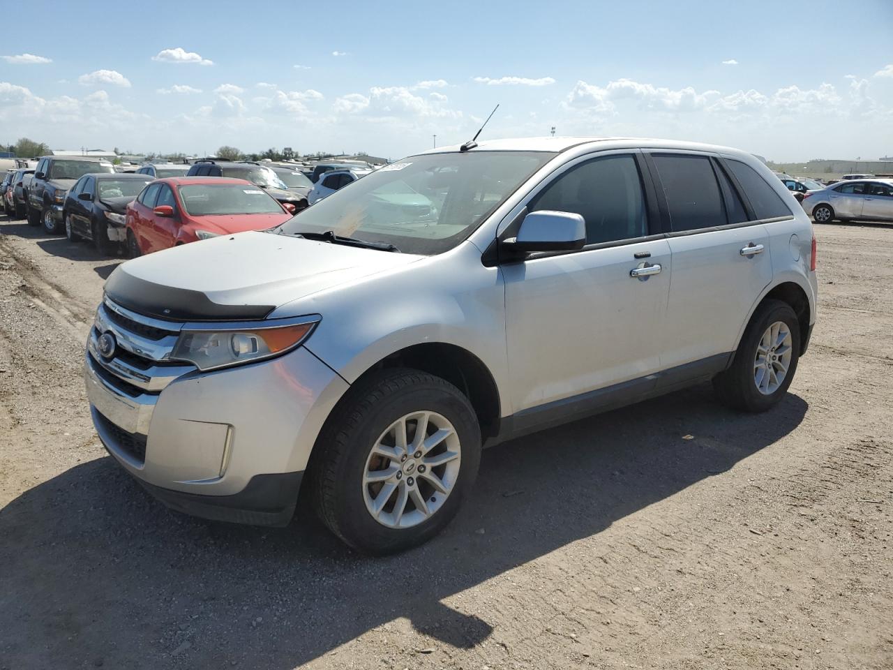 2011 Ford Edge Sel Silver vin: 2FMDK4JC2BBA05113