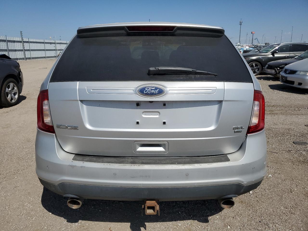 2011 Ford Edge Sel Silver vin: 2FMDK4JC2BBA05113