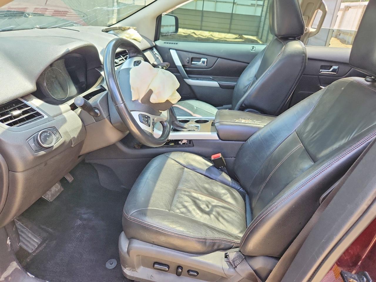 2011 Ford Edge Sel Burgundy vin: 2FMDK4JC2BBA06293
