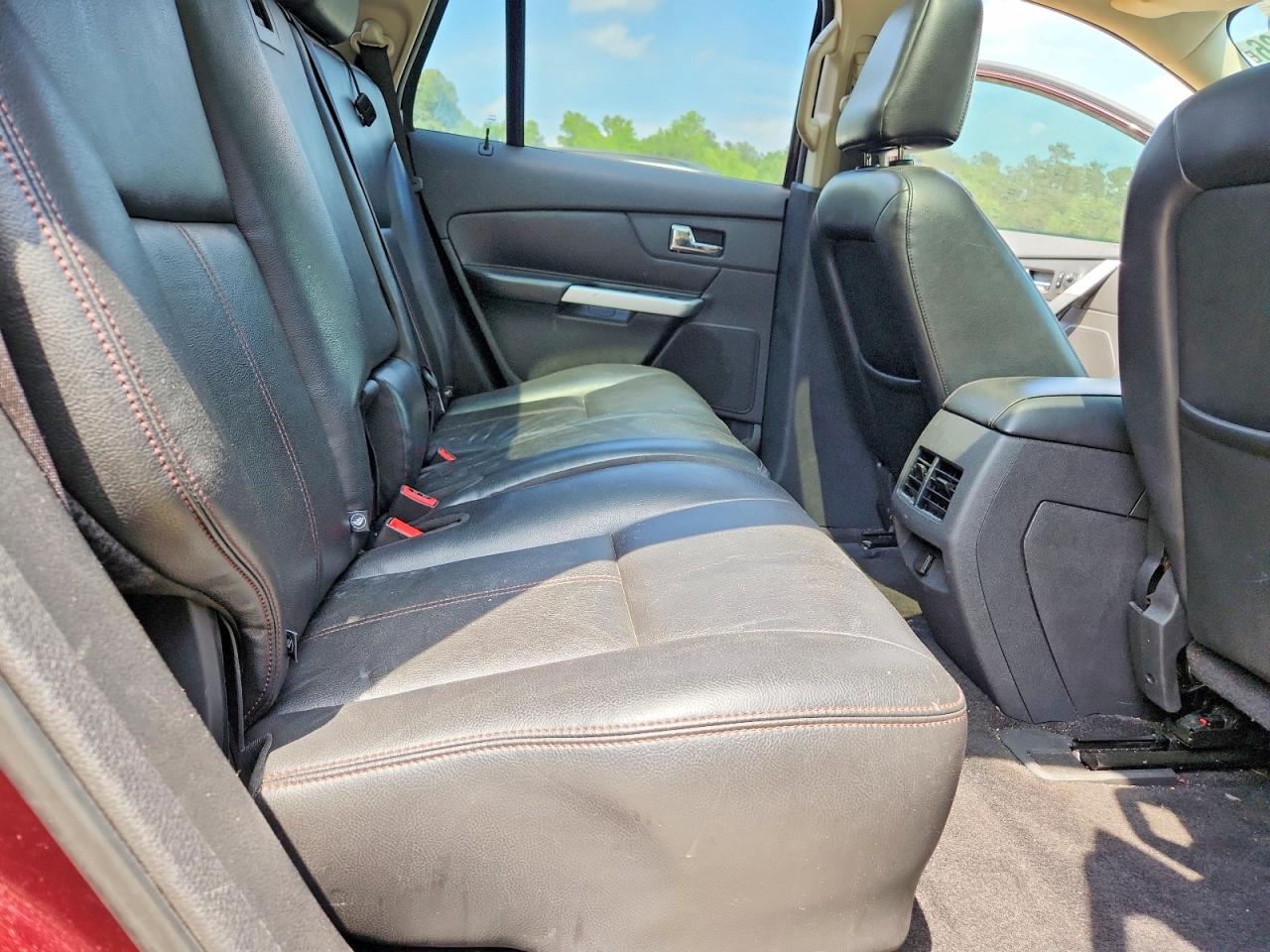 2011 Ford Edge Sel Burgundy vin: 2FMDK4JC2BBA06293